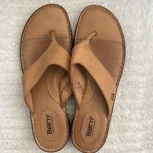 Born tan sandals